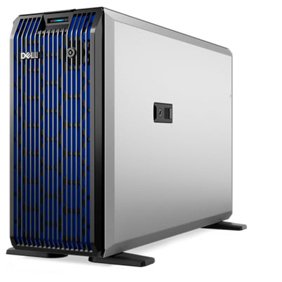 PE T360 CHASSIS 8X 3.5", XEON E-2434, 16GB, 1X2TB HARD DRIVE SATA 6GBPS 7.2K 512N 3.5IN HOT-PLUG, RAILS, BEZEL, PERC H355, BROADCOM 5720 DUAL PORT 1G ON-BOARD, IDRAC9 BASIC 16G, 600W